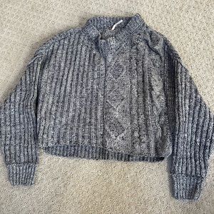 Free people crop sweater